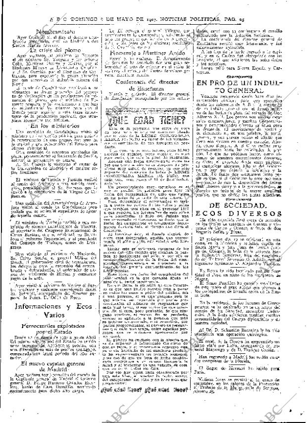 ABC MADRID 08-05-1927 página 25