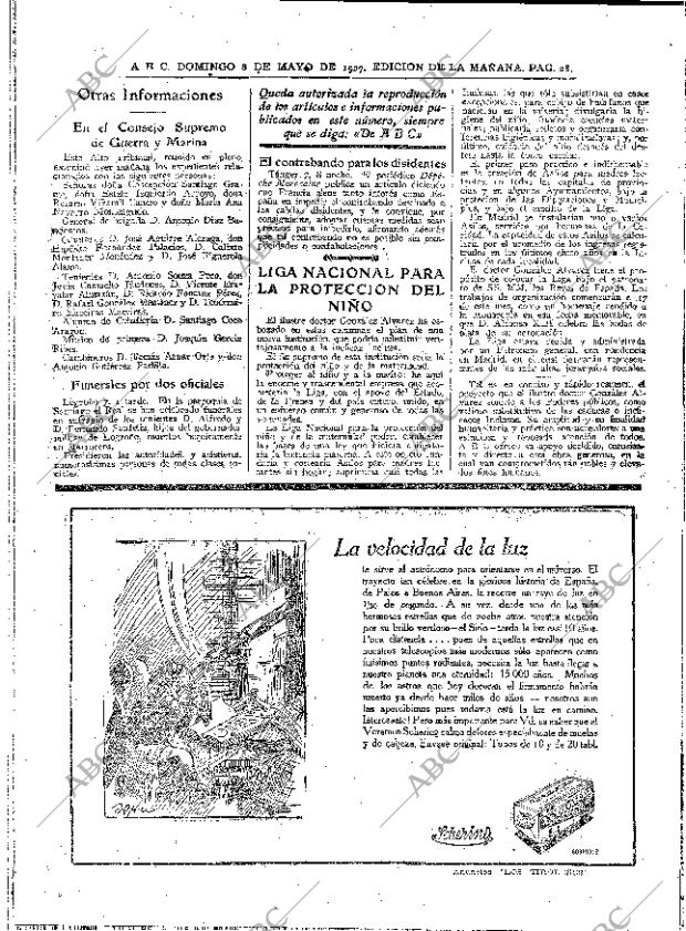 ABC MADRID 08-05-1927 página 28