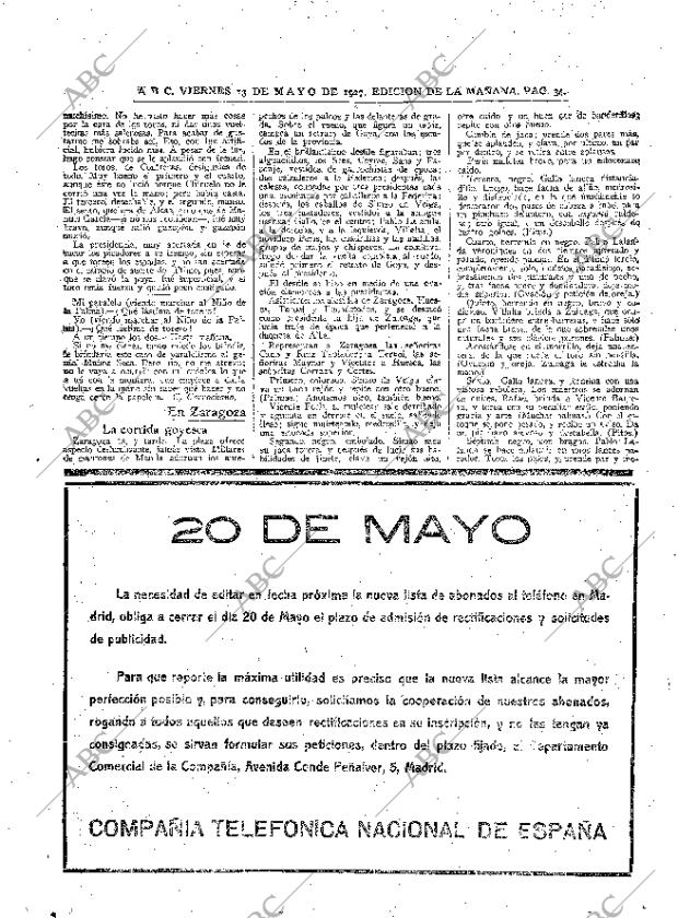 ABC MADRID 13-05-1927 página 34