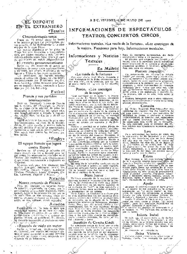 ABC MADRID 13-05-1927 página 36