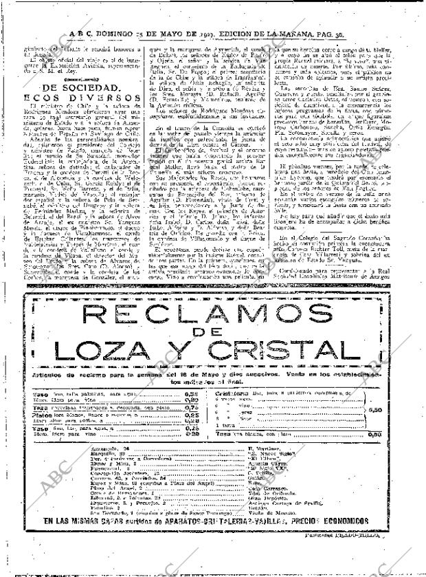 ABC MADRID 15-05-1927 página 36