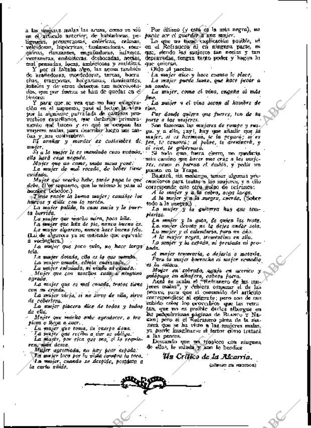 BLANCO Y NEGRO MADRID 22-05-1927 página 18