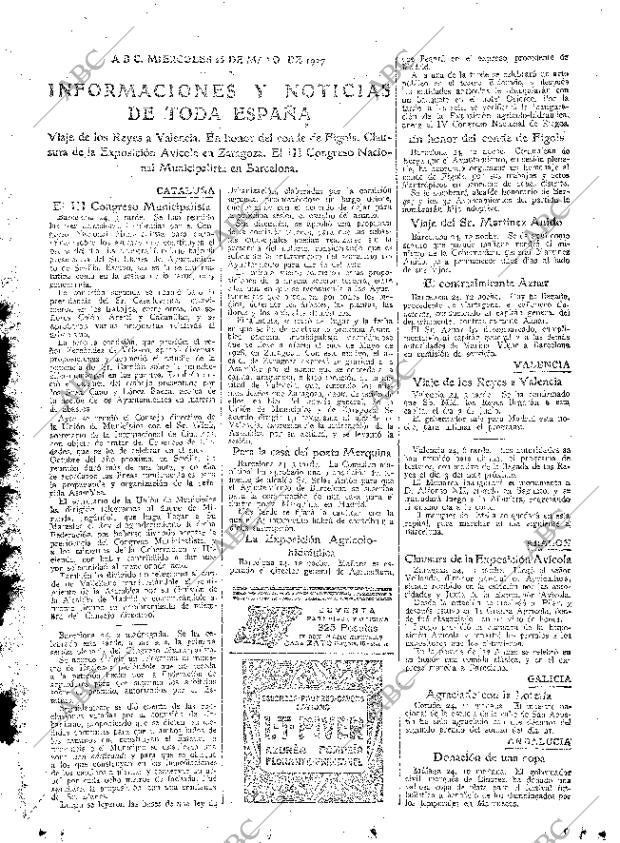 ABC MADRID 25-05-1927 página 31
