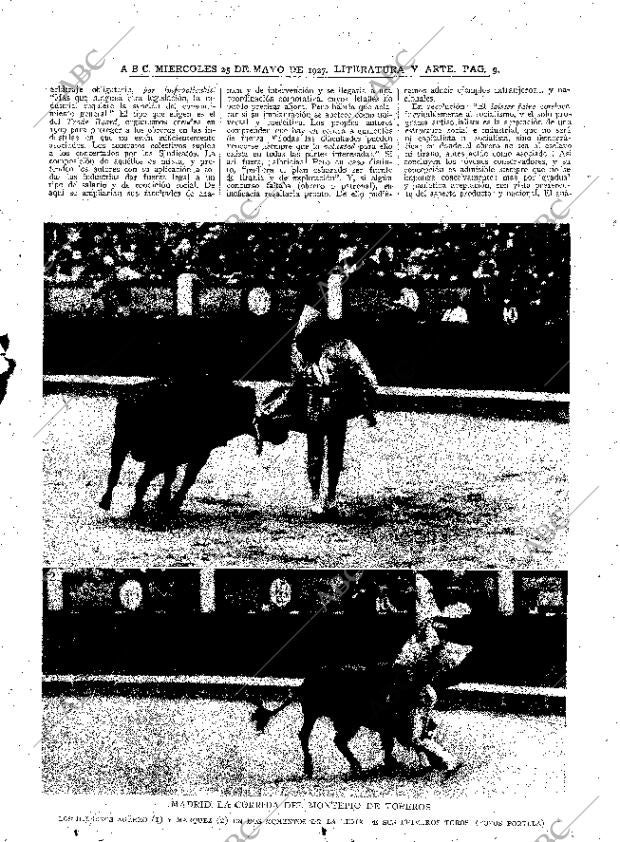 ABC MADRID 25-05-1927 página 9