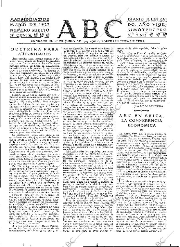 ABC MADRID 27-05-1927 página 3