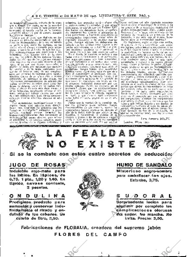 ABC MADRID 27-05-1927 página 7