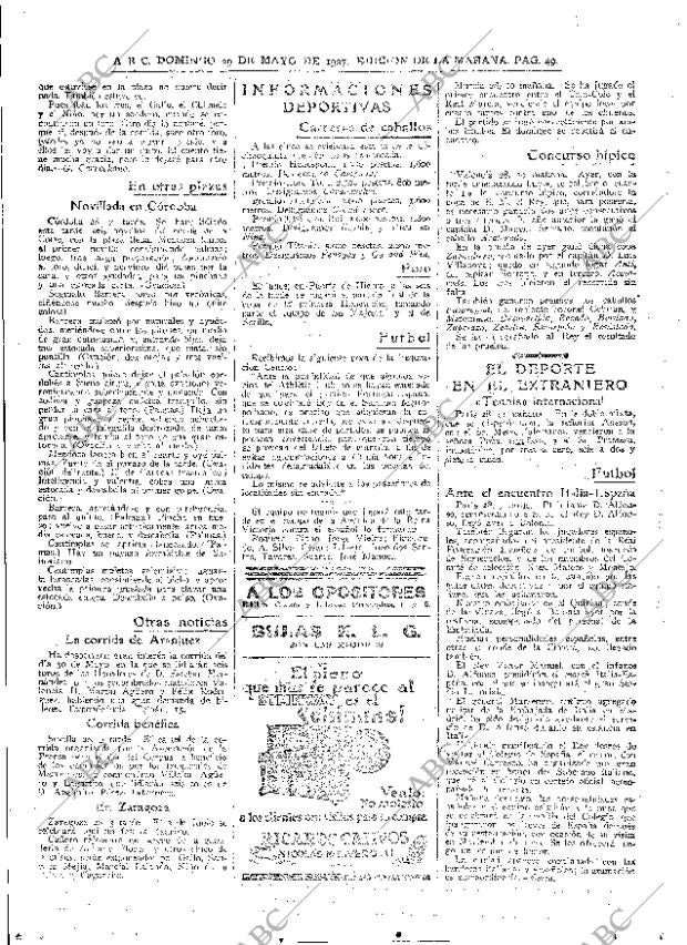ABC MADRID 29-05-1927 página 49