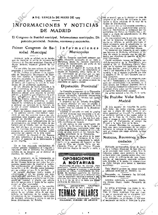 ABC MADRID 30-05-1927 página 19