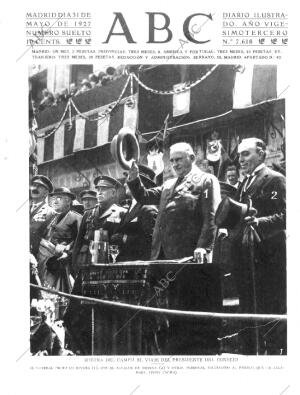 ABC MADRID 31-05-1927 página 1