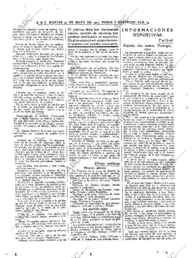 ABC MADRID 31-05-1927 página 14
