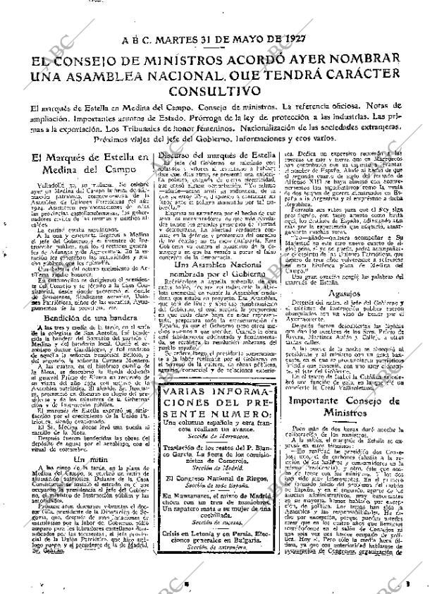 ABC MADRID 31-05-1927 página 17