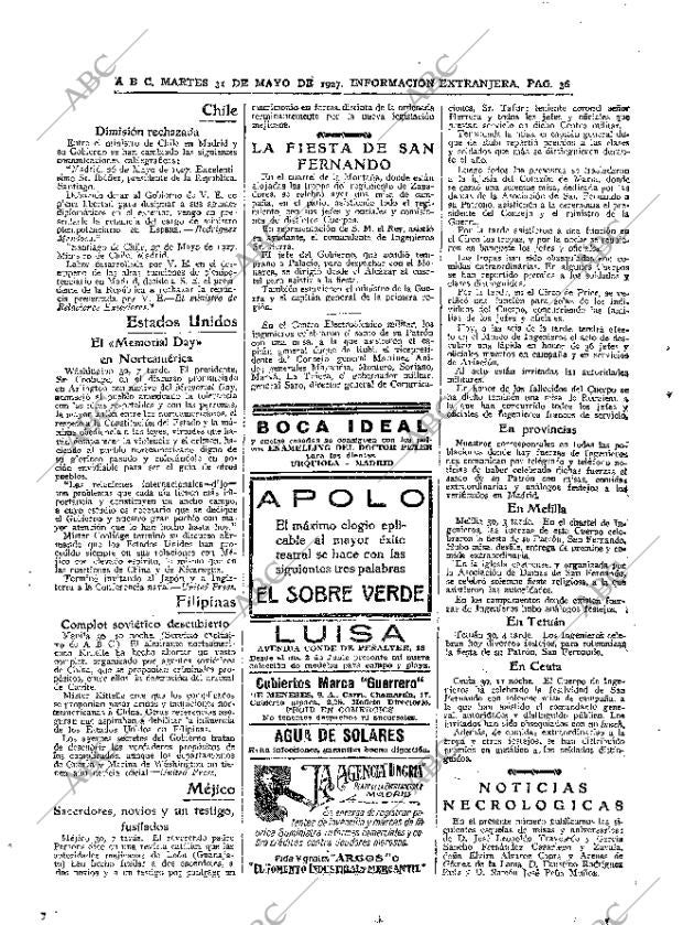 ABC MADRID 31-05-1927 página 36