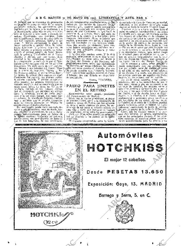 ABC MADRID 31-05-1927 página 6