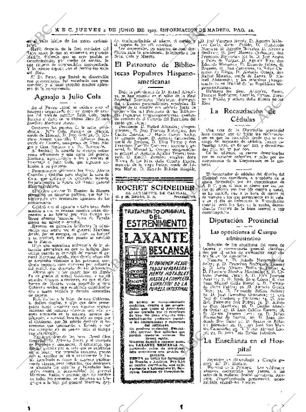 ABC MADRID 02-06-1927 página 22