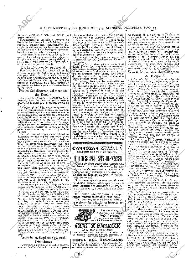 ABC MADRID 07-06-1927 página 19