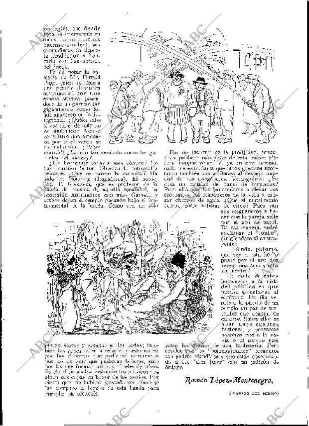 BLANCO Y NEGRO MADRID 12-06-1927 página 23