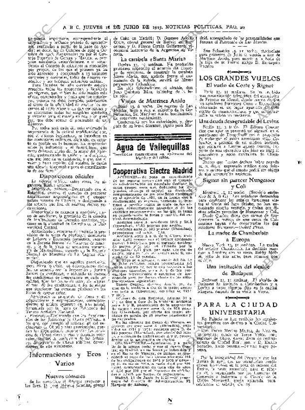 ABC MADRID 16-06-1927 página 20