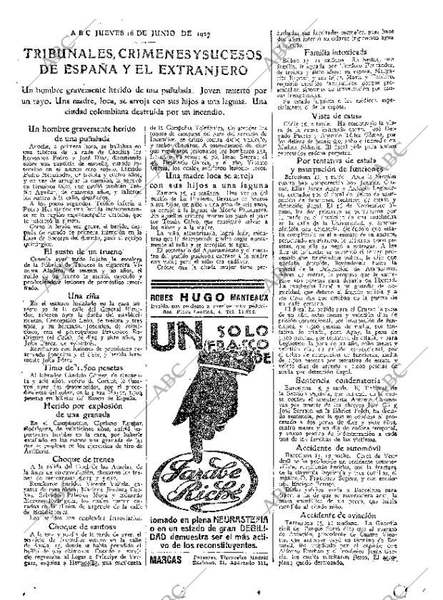 ABC MADRID 16-06-1927 página 27