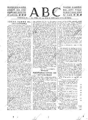 ABC MADRID 16-06-1927 página 3