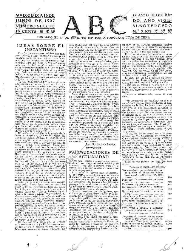 ABC MADRID 16-06-1927 página 3