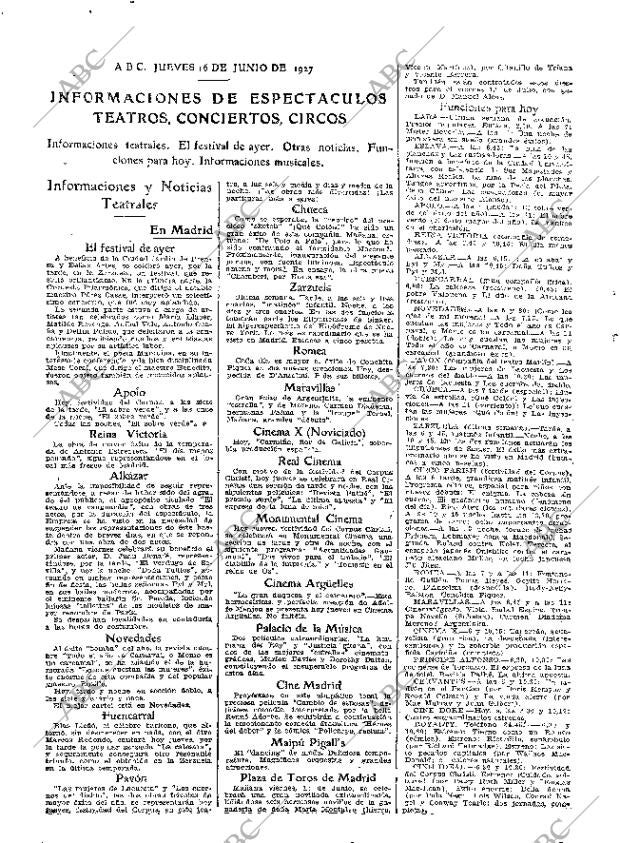 ABC MADRID 16-06-1927 página 36