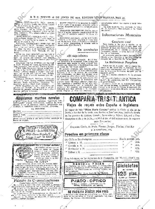 ABC MADRID 16-06-1927 página 37