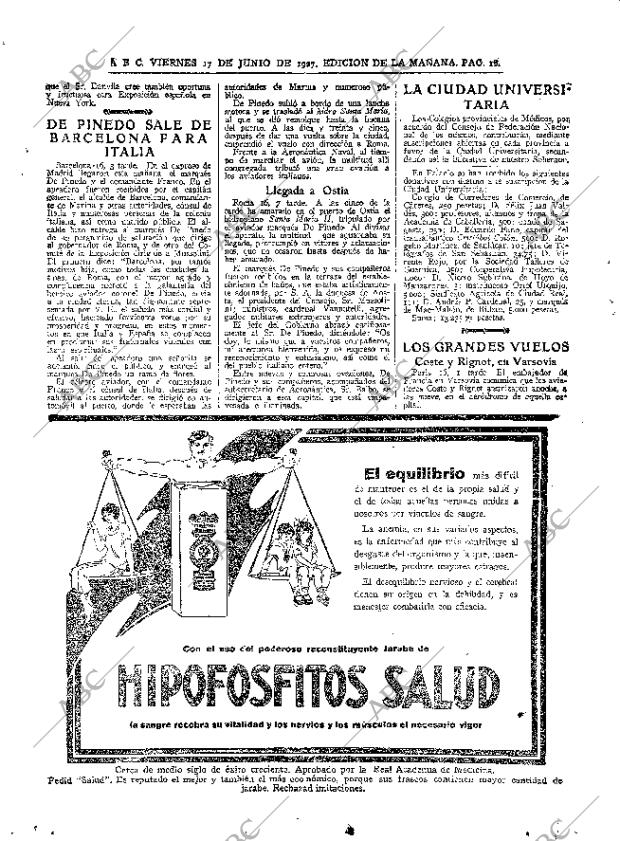 ABC MADRID 17-06-1927 página 18