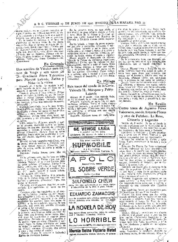 ABC MADRID 17-06-1927 página 33