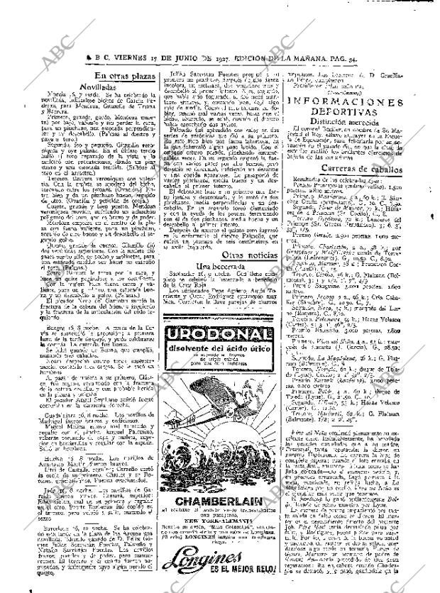 ABC MADRID 17-06-1927 página 34