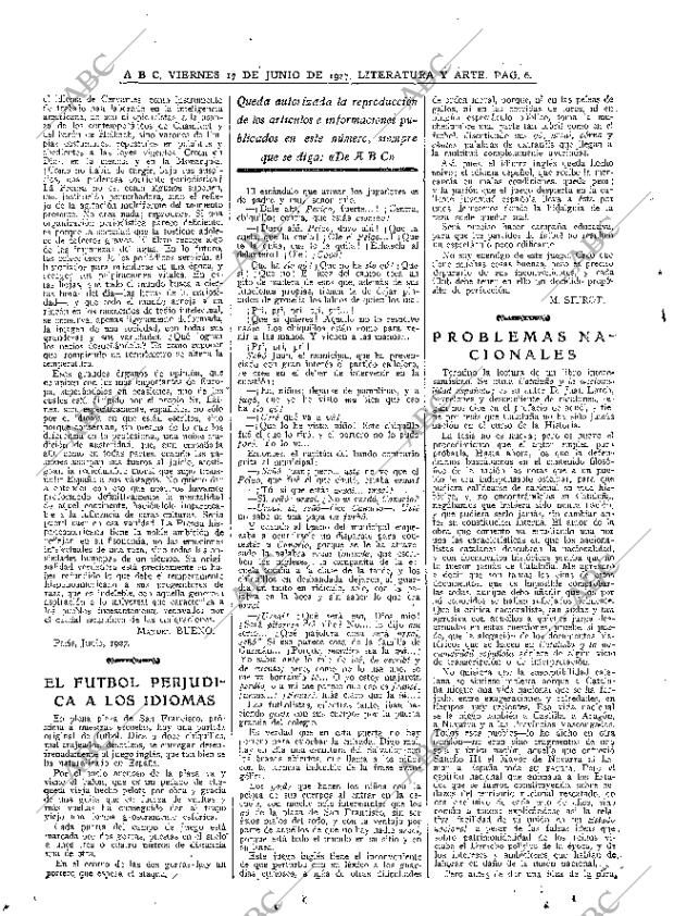 ABC MADRID 17-06-1927 página 6