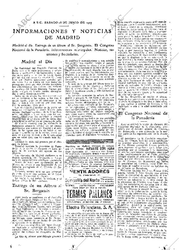 ABC MADRID 25-06-1927 página 21
