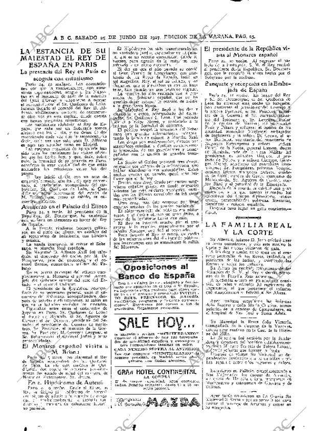 ABC MADRID 25-06-1927 página 25