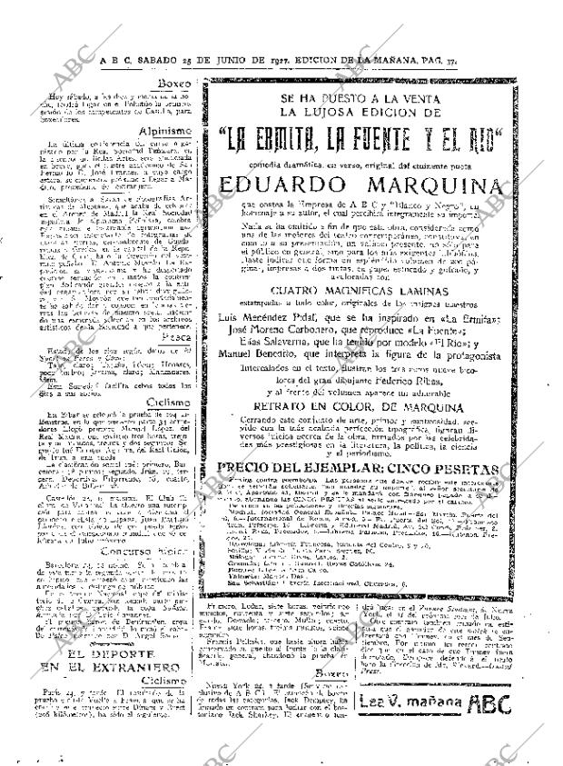 ABC MADRID 25-06-1927 página 37