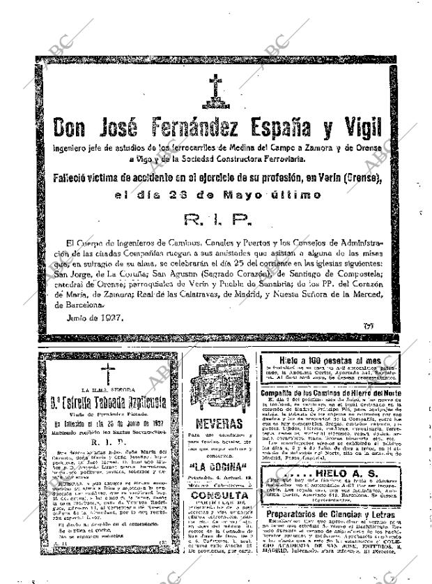 ABC MADRID 25-06-1927 página 42