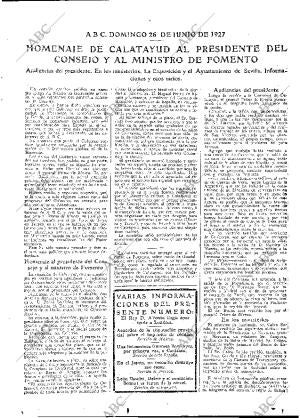 ABC MADRID 26-06-1927 página 23