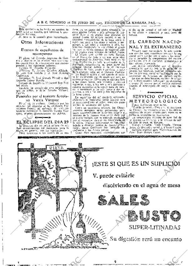 ABC MADRID 26-06-1927 página 28