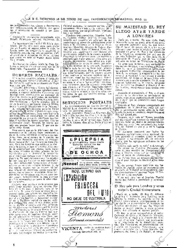 ABC MADRID 26-06-1927 página 33