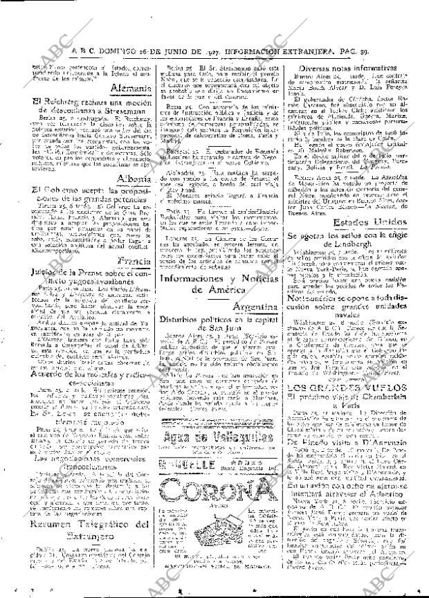 ABC MADRID 26-06-1927 página 39