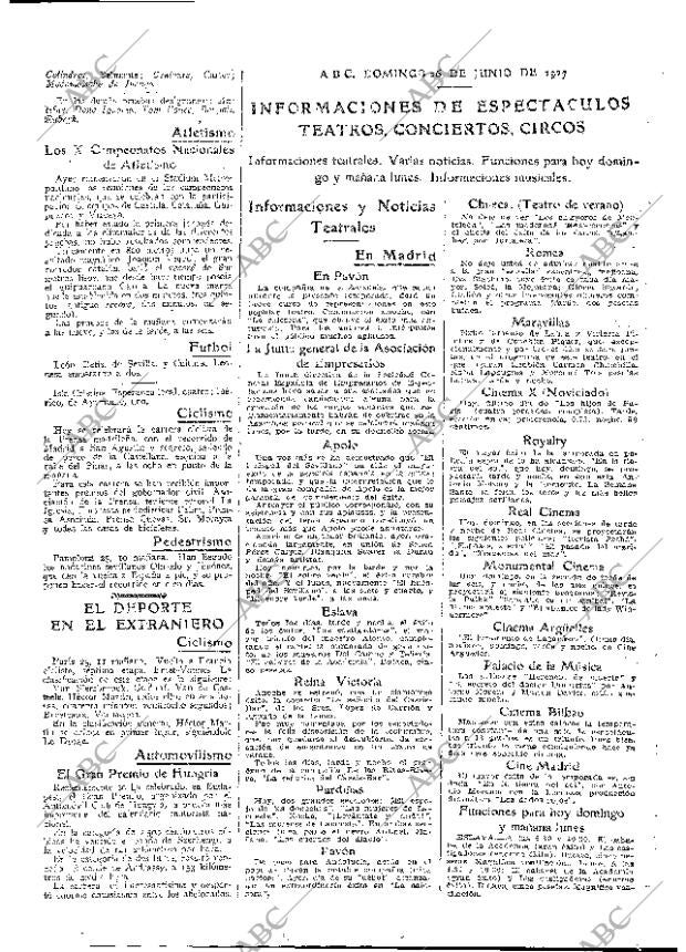 ABC MADRID 26-06-1927 página 45