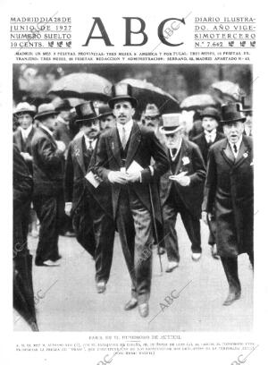 ABC MADRID 28-06-1927 página 1