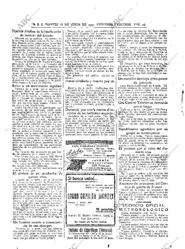 ABC MADRID 28-06-1927 página 28