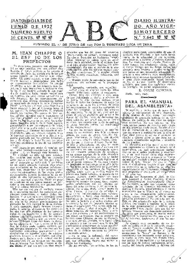 ABC MADRID 28-06-1927 página 3