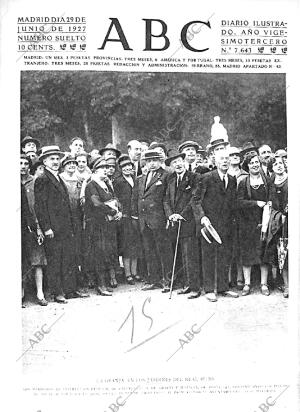 ABC MADRID 29-06-1927 página 1