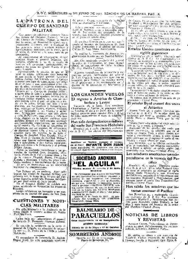 ABC MADRID 29-06-1927 página 18