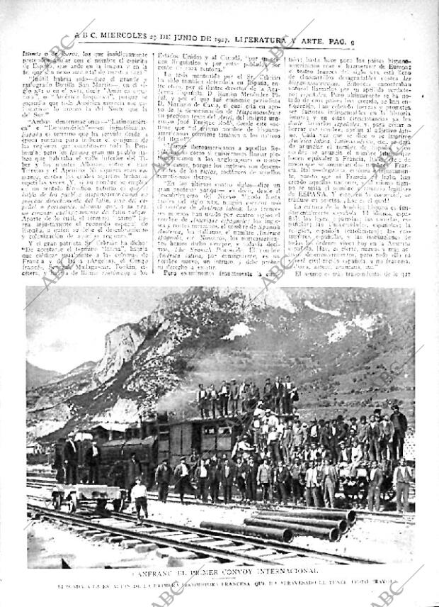 ABC MADRID 29-06-1927 página 9