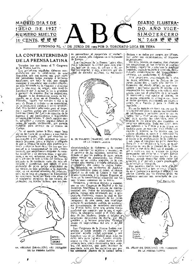 ABC MADRID 05-07-1927 página 3