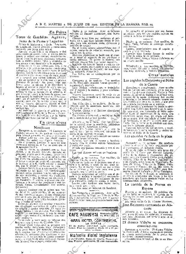 ABC MADRID 05-07-1927 página 35