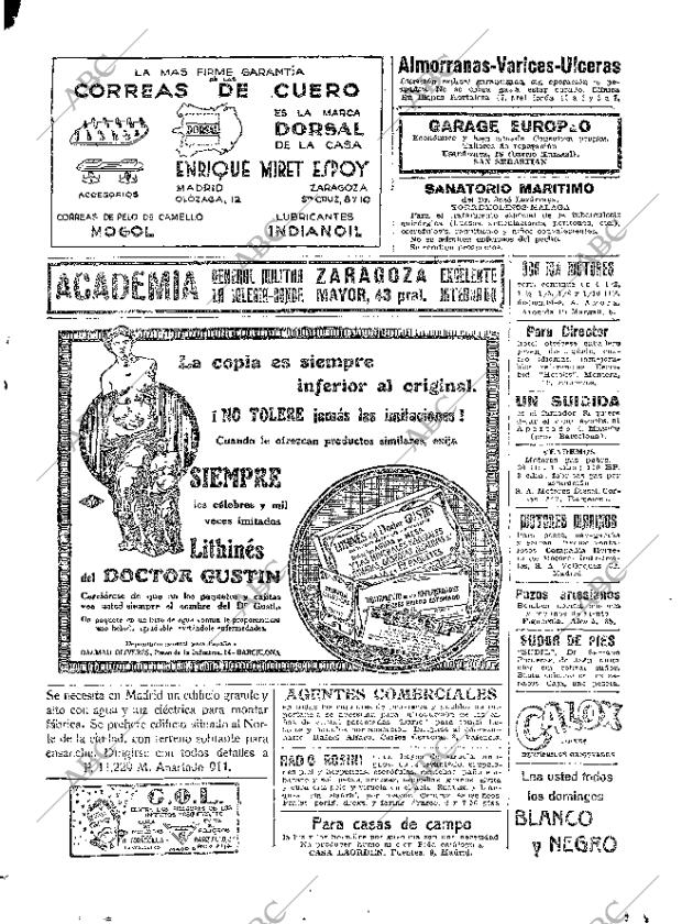 ABC MADRID 05-07-1927 página 45