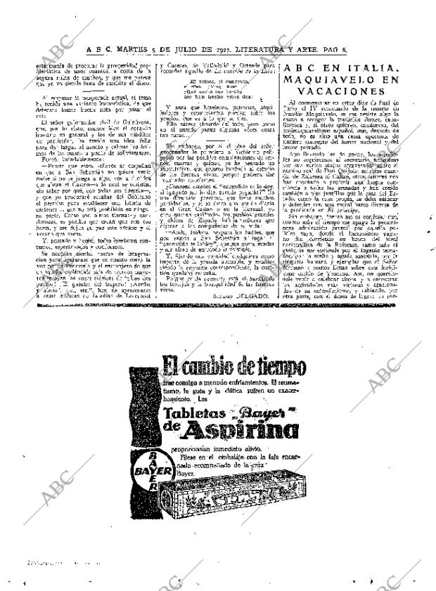 ABC MADRID 05-07-1927 página 6