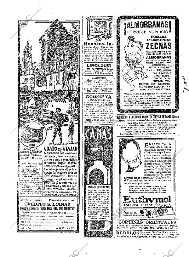 ABC MADRID 07-07-1927 página 2